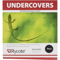 Rycote Black Undercovers pack of 30 uses [065101]